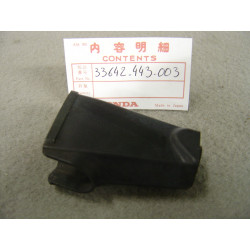 Support clignotant AR G de CB250N CB400N 78-84 HONDA 33642-443-003