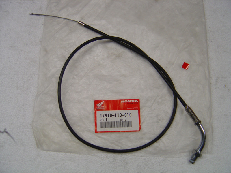 Câble de gaz gris Honda SL125 SL100 XL100 - Réf. 17910-110-010