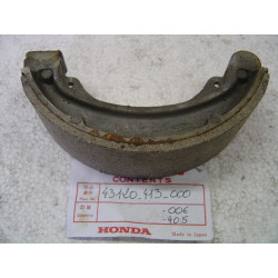 Mâchoire de frein arrière Honda CB250 400T VT500E | Réf. 43120413000