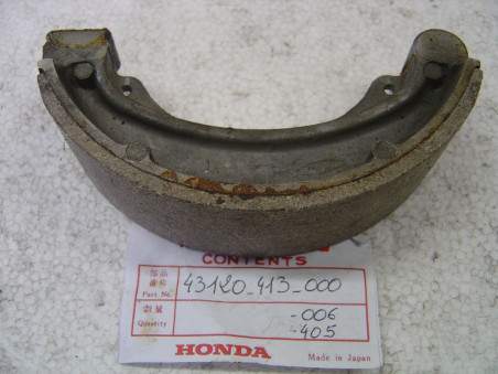 Mâchoire de frein arrière Honda CB250 400T VT500E | Réf. 43120413000