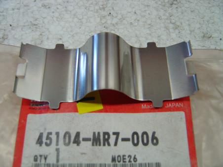 Tôle Ressort Plaquettes Frein AV Honda – Réf. 45104MR7006