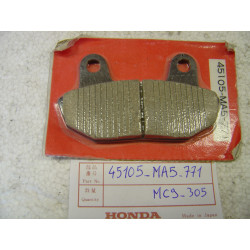 Plaquette de frein avant Honda 45105MA5771 | Pièce Honda