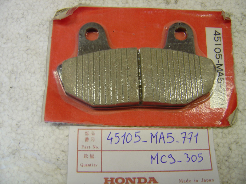 Plaquette de frein avant Honda 45105MA5771 | Pièce Honda