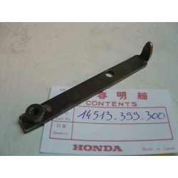 Plaque bridage tendeur distribution Honda CB125T CM125T - 14513399300