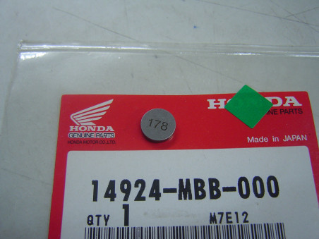 Pastille réglage soupape Honda 9.48mm - Réf. 14924MBB000