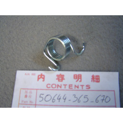 Ressort Rappel Repose-Pied Avant Gauche Honda XL125 K1-K4