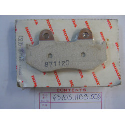 Mâchoire frein arrière Honda TRX250 87-89 – Réf. 43105HB9008