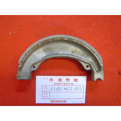 Mâchoire de frein arrière Honda XLV750 – Réf. 43120MG7003