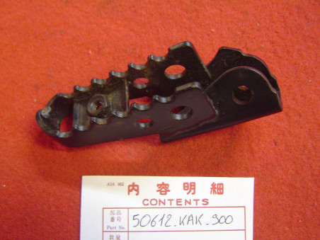 Repose-pied droit Honda CRM125 NX125 CLR125 – Réf. 50612-KAK-900