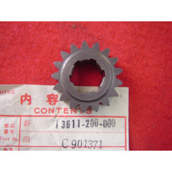 Pignon 17 dents Transmission Primaire Honda C90 - Réf 13611200000