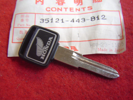 Clé vierge neiman Honda 35121-443-812 CB400 VF750 CX500