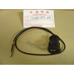 Porte-ampoule clignotant Honda CX500C B 81 – Réf. 33660449600
