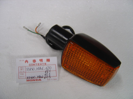 Clignotant AV gauche Honda CBX400-550 réf. 33450MA6620