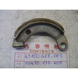 Mâchoires de Frein Honda P50 PA50 NE50 Z50R - Réf. 45120GE8003
