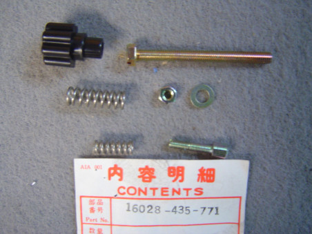 Kit Vis de Ralenti Honda XL250 XL400 XL500 CB250 - Réf. 16028435771