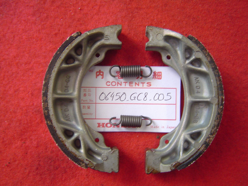 Jeu Mâchoires Frein AV-AR Honda – Réf. 06450GC8005