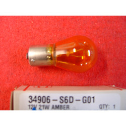 Ampoule BA15S 12V PY12W Honda – Réf. 34906S6DG01