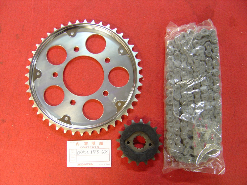 Kit Chaîne Honda VT600C 89 (16x44) - Réf. 0640L-MZ8-406