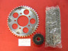 Kit Chaîne Honda VT600C 89 (16x44) - Réf. 0640L-MZ8-406