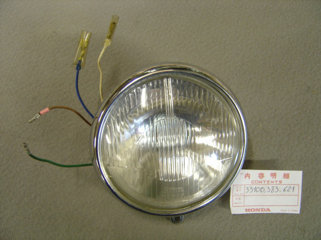 Optique phare Honda 125 S3 – Réf. 33100383621