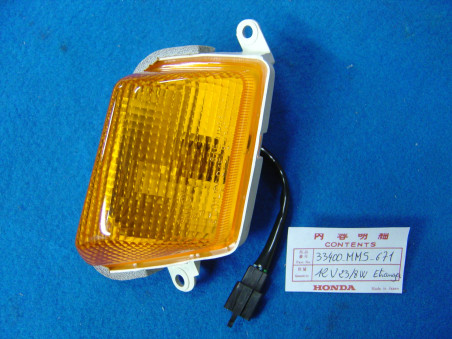 Clignotant avant droit Honda CBR1000F 88-91 - Réf 33400MM5671