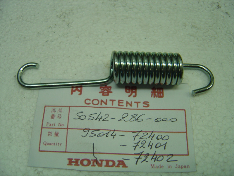 Ressort béquille latérale Honda – Réf. 50542286000