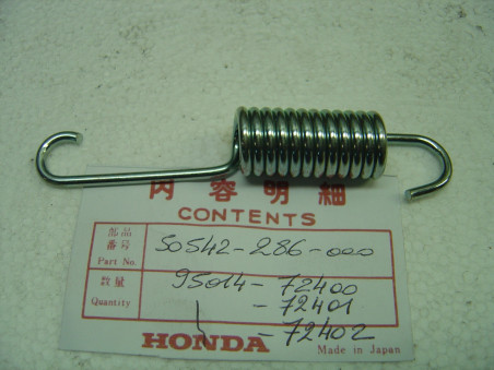 Ressort béquille latérale Honda – Réf. 50542286000