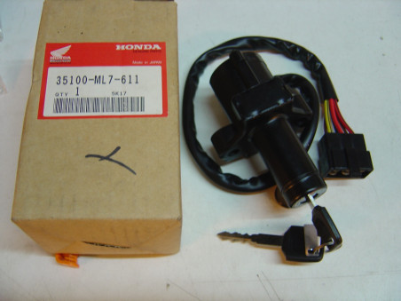 Contacteur à clés Honda VFR750F 86-87 – Réf. 35100ML7611