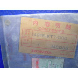Pastille réglage soupape Honda 7.48mm - Réf. 14916KT7000