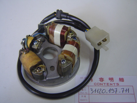 Stator Alternateur Honda PX50 PXR50 - Réf. 31120197711