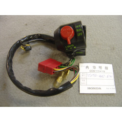 Commodo droit Honda CB250N CB400N - Réf. 35150442630