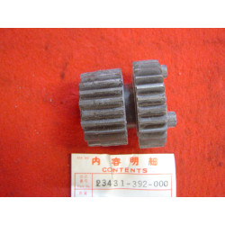 Pignon double boîte vitesses 2e 3e Honda CB750 - Réf. 23431392000