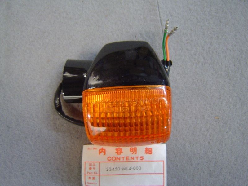 Clignotant avant gauche Honda CB450S 86-89 | Réf. 33450ML4003