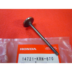 Soupape Échappement Honda CRF250 04-12 - Réf 14721KRN670