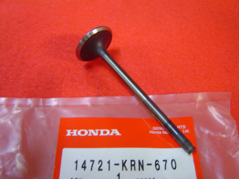 Soupape Échappement Honda CRF250 04-12 - Réf 14721KRN670