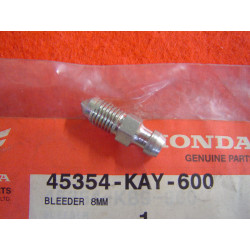 Vis de purge étrier frein Honda ref 45354KAY600