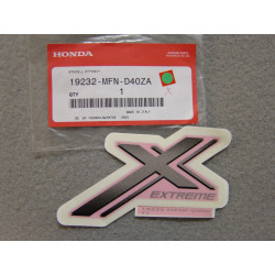Décor autocollant gauche radiateur Honda CB1000R 09 – Réf. 19232MFND40ZA