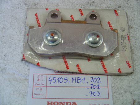 Plaquette frein avant Honda 45105MB1702 | VF750F CBX750F