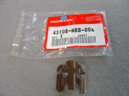 Ressort Plaquette Frein Arrière Honda 43108MBB006
