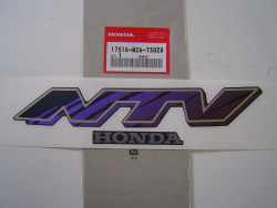 Décor autocollant réservoir Honda NTV650 95-97 type 4