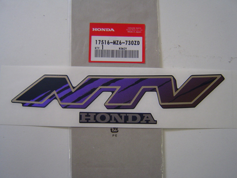 Décor autocollant réservoir Honda NTV650 95-97 type 4
