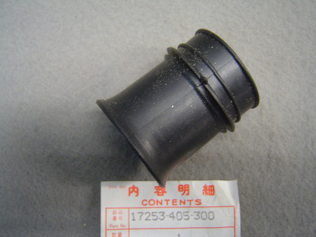 Conduit air carbu boîte à air Honda CB750 K7 F2 - NOS 17253-405-300