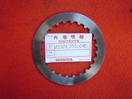 Disque lisse embrayage B Honda CB350F CB400F - Réf. 22321-333-010