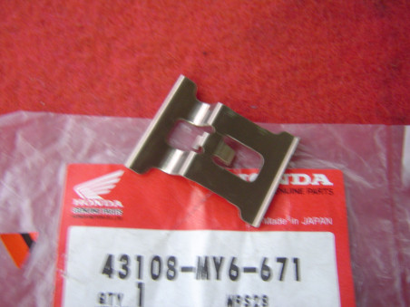 Ressort plaquettes de frein Honda 43108MY6671 | CR XR VFR