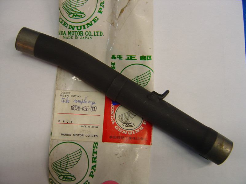 Tube intermédiaire échappement Honda CR125RG 86 – Réf. 18328KS6000