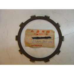 Disque garni embrayage 3mm Honda référence 22201302000