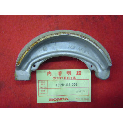 Mâchoire de frein AR Honda CB250 CB400 - Réf. 43120413006