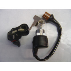 Contacteur à clefs + serrure de selle Honda – Réf. 35010341611K