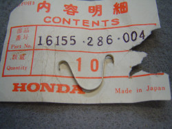 Clips de boisseau de carburateur de CB250-350 SL350
