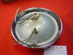 Optique de phare complet marqué 12V 35/25W Stanley de CB250-350K3 CL350K3 NON